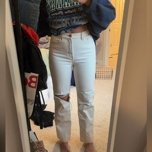 BDG CREAM COWGIRL PANTS